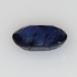 1,21 ct blauer Saphir im Ovalschliff 7x5 mm