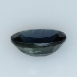 0,90 ct blauer Saphir im Ovalschliff 7x5 mm