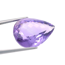 20,70 ct  Améthyste Taille Poire 22,81x16,43mm