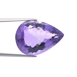 20,70 ct Amethyst Pear Cut 22,81x16,43mm