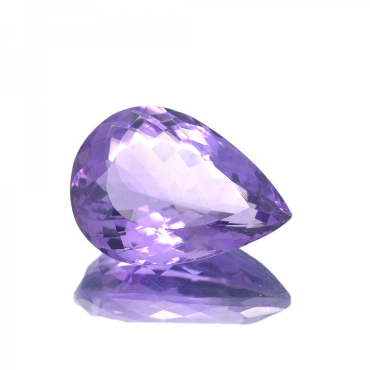 20,70 ct  Améthyste Taille Poire 22,81x16,43mm