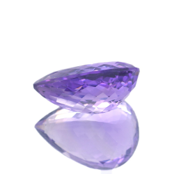 20,70 ct  Améthyste Taille Poire 22,81x16,43mm