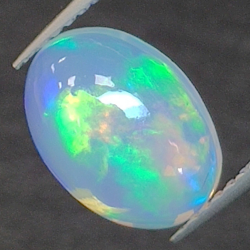 2.16ct Oval cut opal 11.03 x 7.91 mm