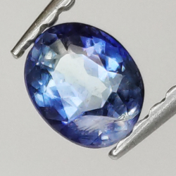 0,45ct sapphire oval cut 4,8x3,9mm