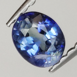 0,45ct sapphire oval cut 4,8x3,9mm