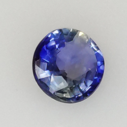 0,40 ct Saphir taille ovale 4,5x4,1 mm