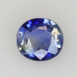 0,40 ct Saphir taille ovale 4,5x4,1 mm