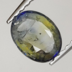 0,66ct sapphire oval cut 6.4x4,9mm