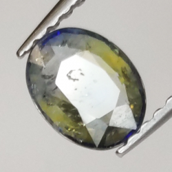 0,66ct sapphire oval cut 6.4x4,9mm