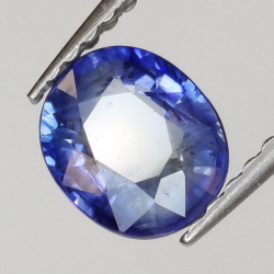 1,00ct sapphire oval cut 6,3x5,4mm