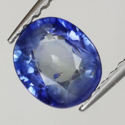 1,00 ct Saphir taille ovale 6,3x5,4 mm