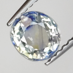 0,90 ct Saphir taille ovale 5,5x5,08 mm