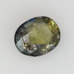 0,85ct Zafiro talla oval 6,2x5,01mm