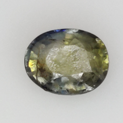 0,85ct Zafiro talla oval 6,2x5,01mm