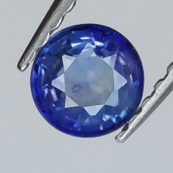 0,48ct Saphir Rundschliff 4,5 mm