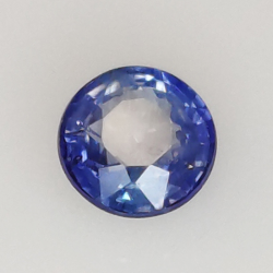 0,48ct Saphir Rundschliff 4,5 mm