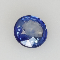 0,48ct Saphir taille ronde 4,5 mm