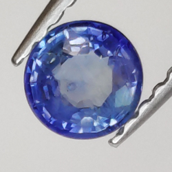 0,48ct Saphir Rundschliff 4,5 mm