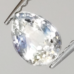 0,80ct Pear-cut sapphire 5,8x4,5mm