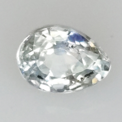 0,80ct Saphir im Birnenschliff 5,8x4,5mm
