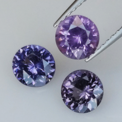 1,89ct Spinel Round Cut 5,2-5,3mm