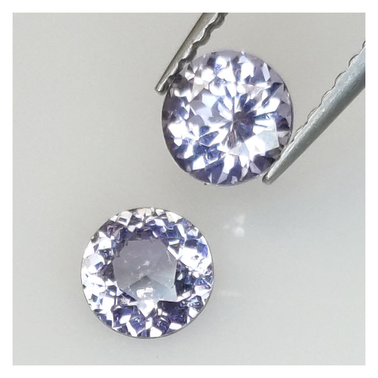 1,15ct Espinela Talla Redonda 5,1-5,2mm