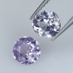 1,14ct Spinello rotondo misura 5,3-5,4mm