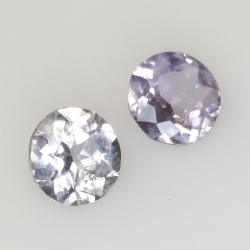 1,14ct Spinello rotondo misura 5,3-5,4mm