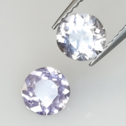 1,14ct Spinello rotondo misura 5,3-5,4mm