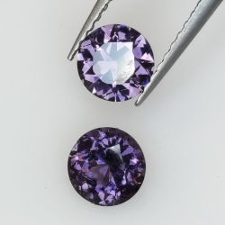 1,17ct Spinello rotondo misura 5,3-5,4mm