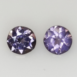 1,27ct Spinello rotondo misura 5,3-5,4mm