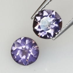 1,27ct Spinello rotondo misura 5,3-5,4mm