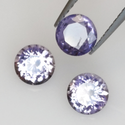 1,45ct Spinello rotondo misura 4,9-5,0mm