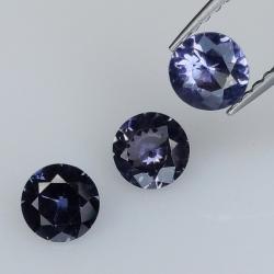 1,16ct Spinello rotondo misura 4,5-4,6mm