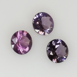 1,25ct Espinela Talla Redonda 4,7-4,8mm