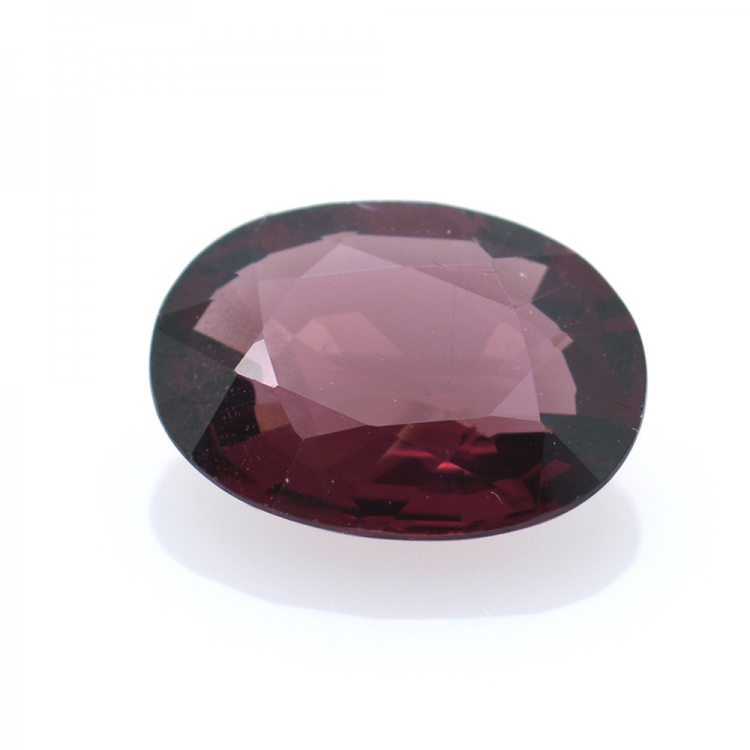 2,98 ct Rhodolite Oval Cut