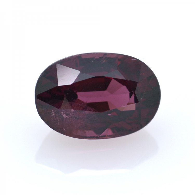 3,95ct Rhodolite Oval Cut