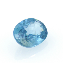 1,88 ct Blauer Zirkon Oval Schnitt