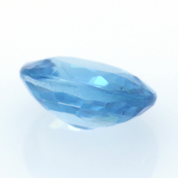 2,13 ct  Zircón Azul Talla Ovalada