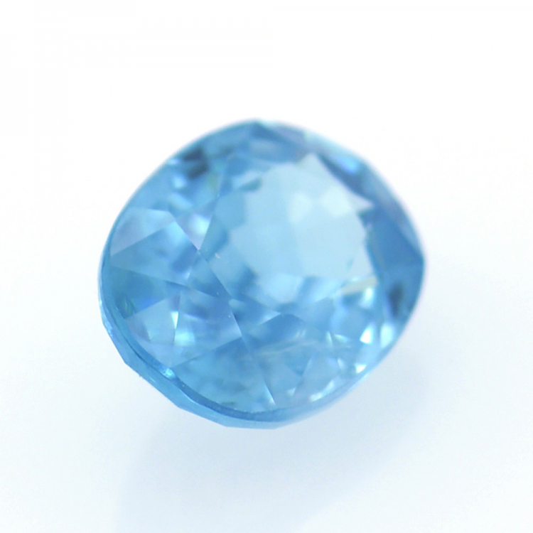 2,13 ct Blauer Zirkon Oval Schnitt