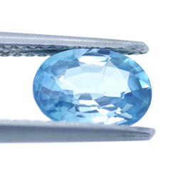 1,68 ct Blue Zircon