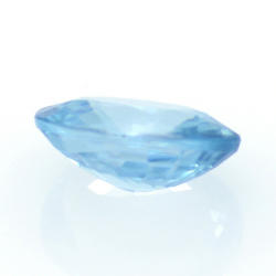 1,76 ct Blauer Zirkon Oval Schnitt