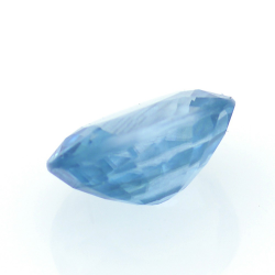 1,95 ct Blauer Zirkon Oval Schnitt