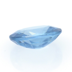 1,65 ct  Zircón Azul Talla Ovalada