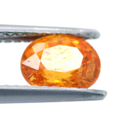 1,60ct Spessartine Granat Oval Schnitt