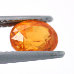 1,60ct Spessartine Granat Oval Schnitt