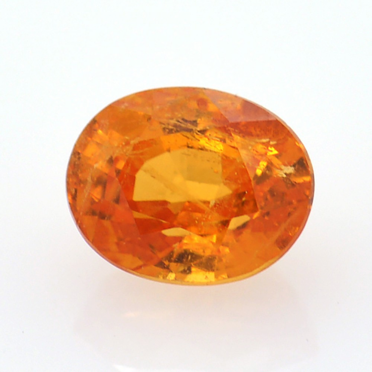 1,60ct Spessartine Granat Oval Schnitt