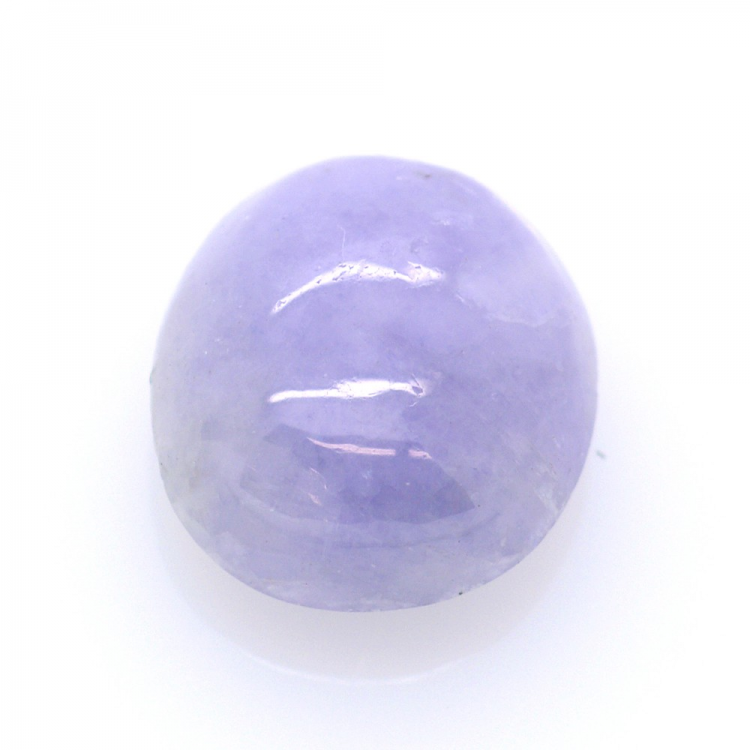 7,30ct Violet Jade Cabochon Oval