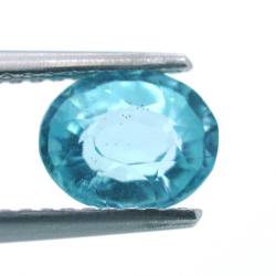 1,23 ct. Apatit Oval