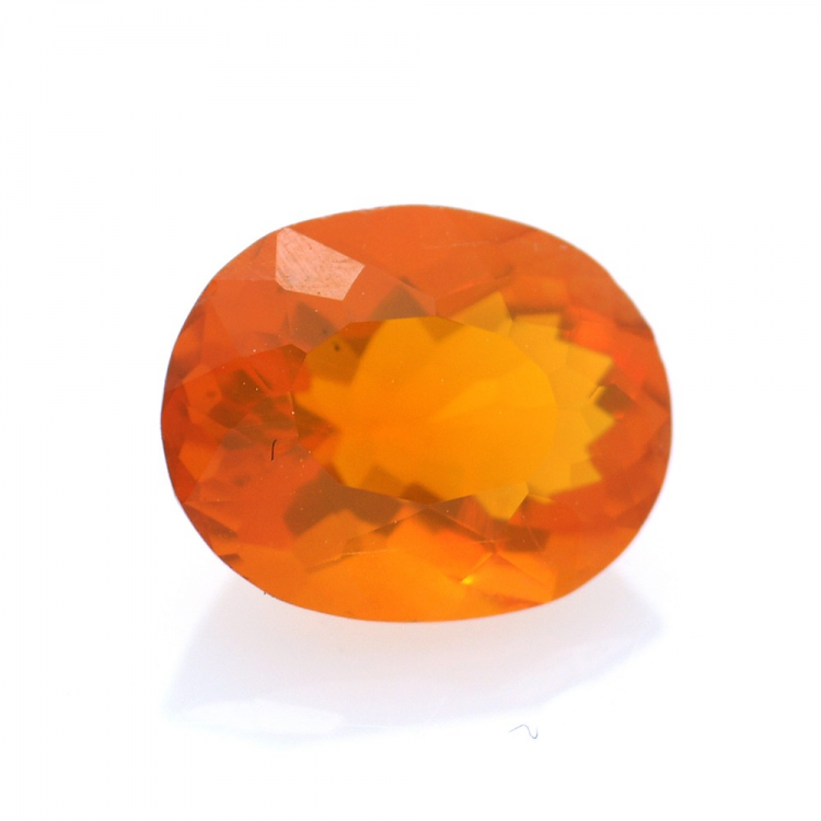 1,08 ct. Ópalo de fuego Ovalada